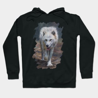 White Wolf Hoodie